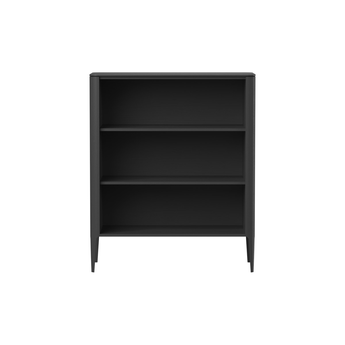 Стеллаж Type oak 120 см (черный)