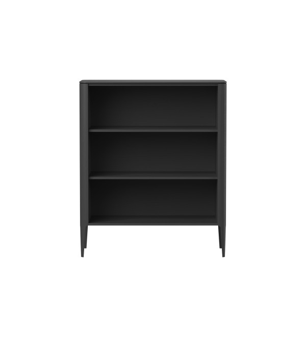 Стеллаж Type oak 120 см (черный)