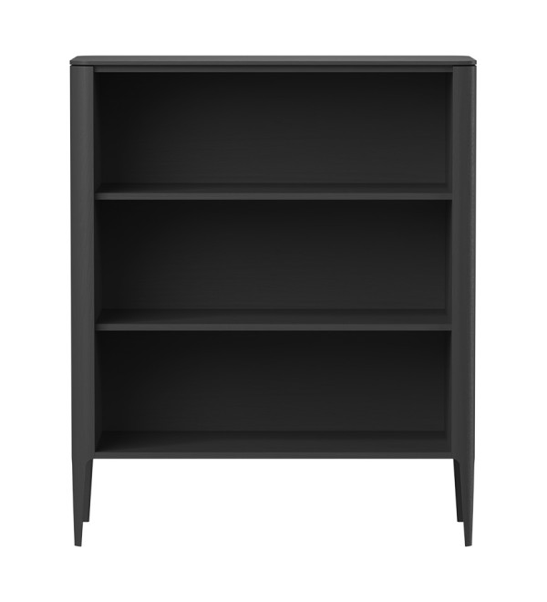 Стеллаж Type oak 120 см (черный)
