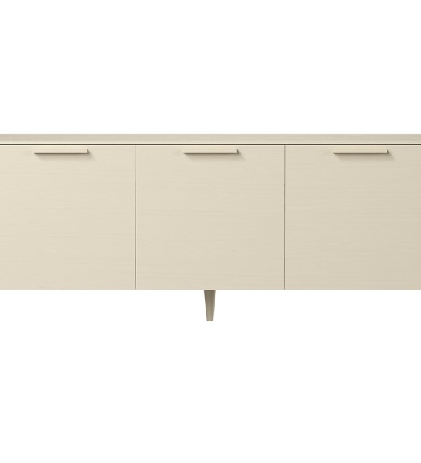 Тумба Type oak 3 двери ширина 180 см (молочный)