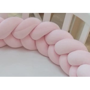 Бортик плетёный для люльки Ellipsebed (розовый)