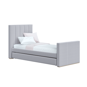 Кровать подростковая Cosy спальное место 90*200 см (серый)