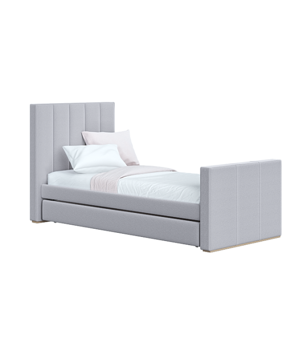 Кровать подростковая Cosy спальное место 90*200 см (серый)