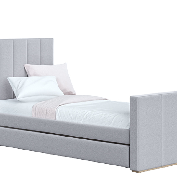 Кровать подростковая Cosy спальное место 90*200 см (серый)