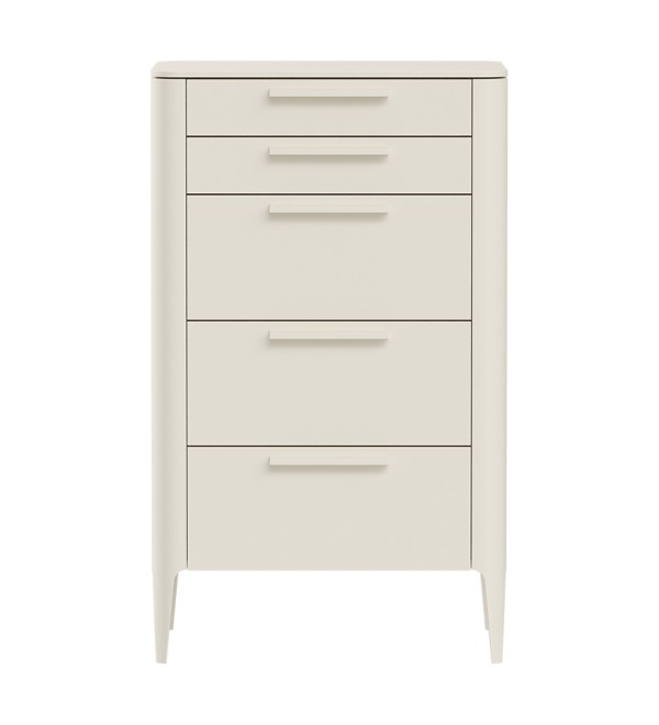 Комод Type высокий 5 ящиков (дымка)