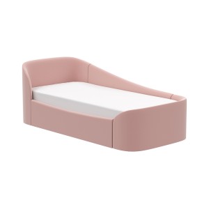 Диван-кровать KIDI Soft с низким изножьем 90*200 см R (розовый)