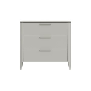 Комод Type 3 ящика ширина 90 см (серо-бежевый)