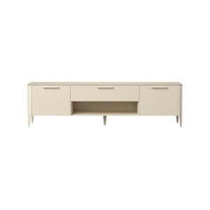 Тумба Type oak под ТВ ширина 200 см (молочный)