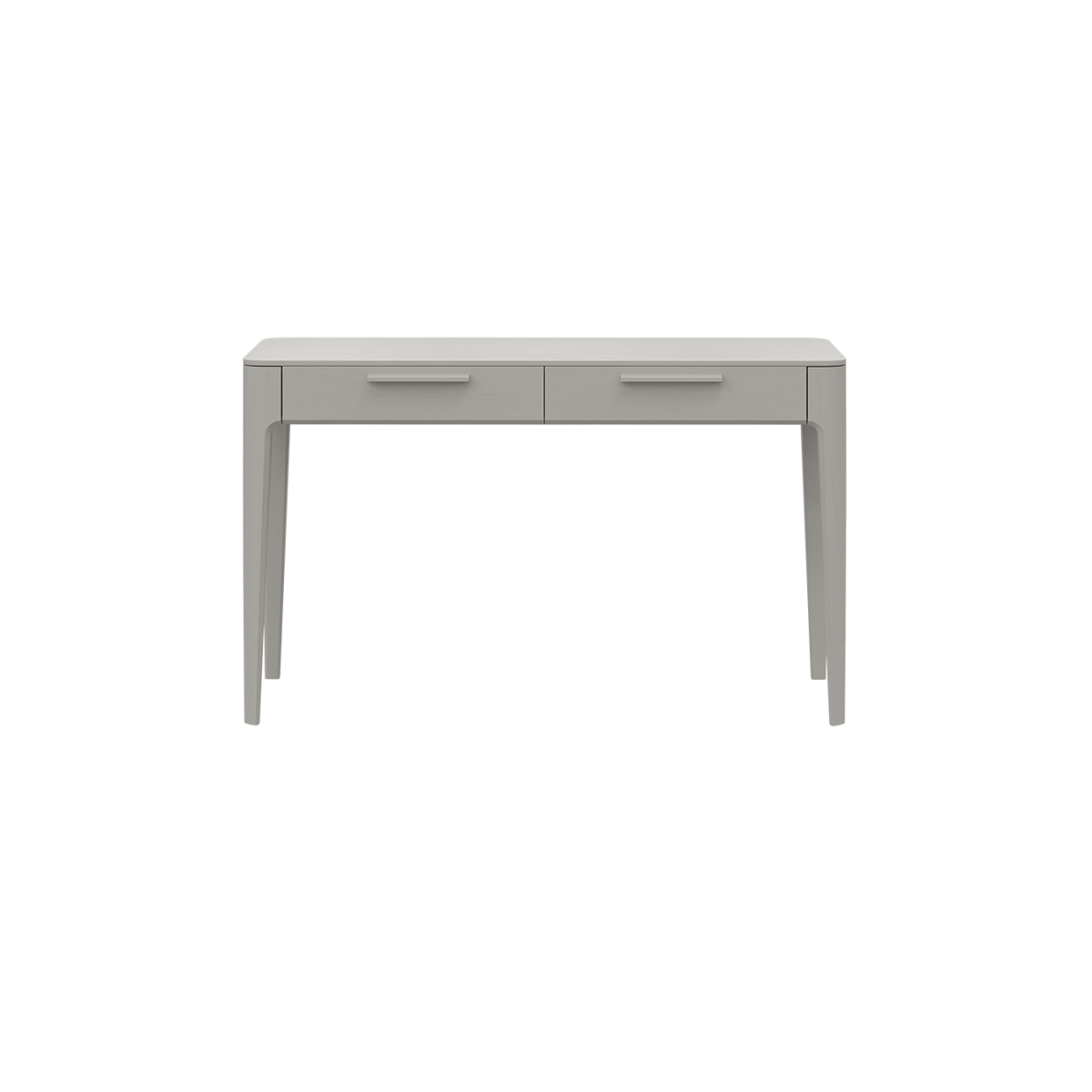 Консоль Type oak 2 ящика ширина 120 см (серо-бежевый)