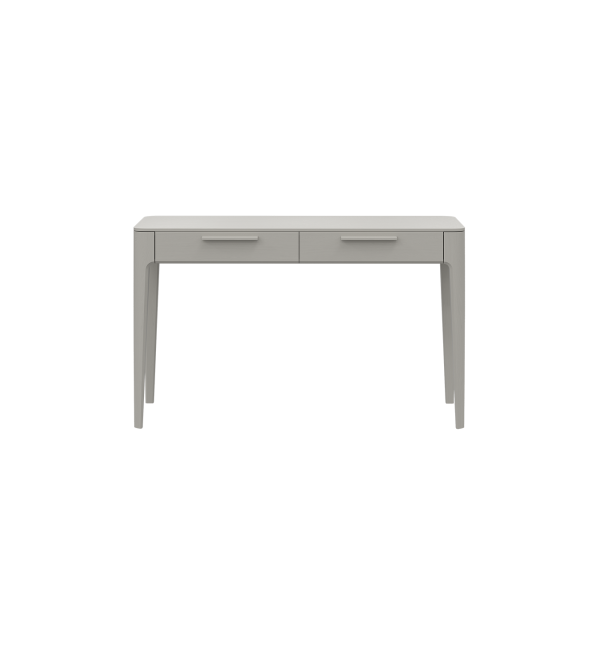 Консоль Type oak 2 ящика ширина 120 см (серо-бежевый)