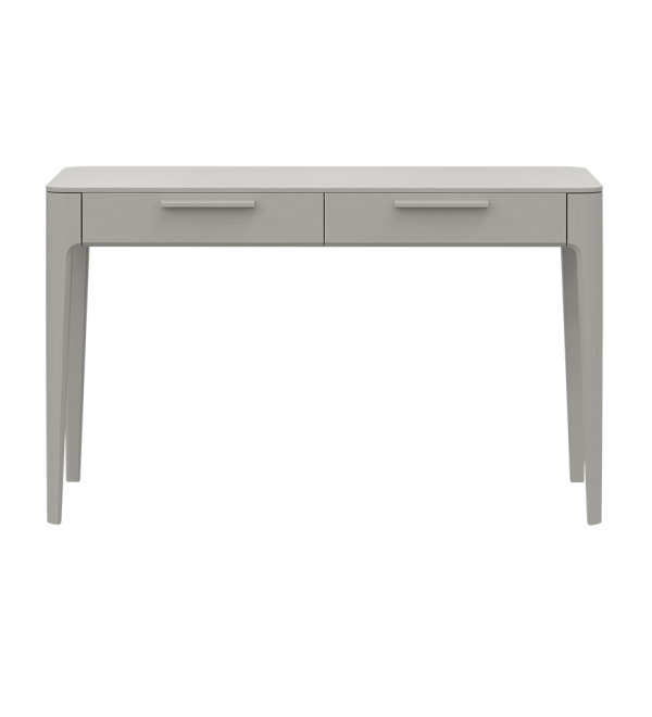 Консоль Type oak 2 ящика ширина 120 см (серо-бежевый)