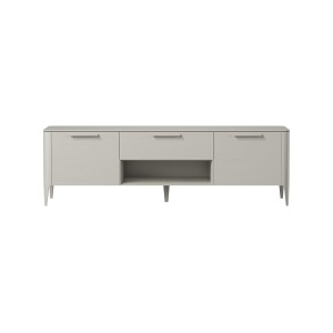 Тумба Type oak под ТВ ширина 180 см (серо-бежевый)