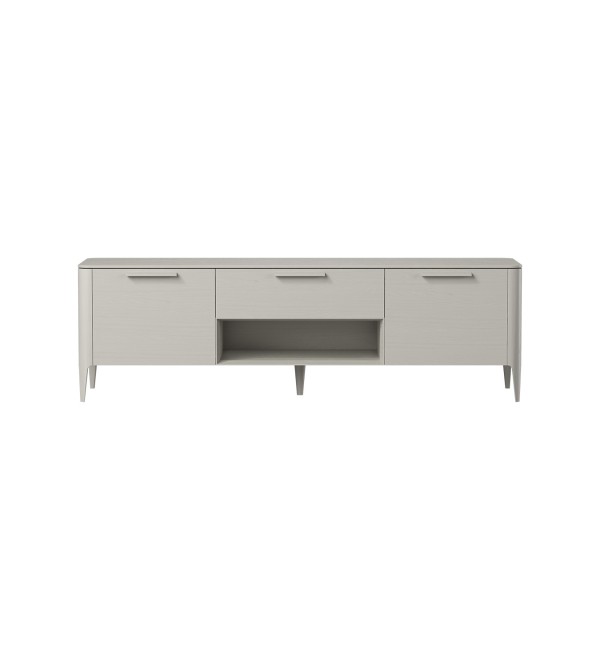 Тумба Type oak под ТВ ширина 180 см (серо-бежевый)