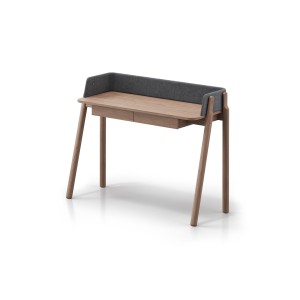 Консоль Basic 120*45 см (натуральный дуб, серый рогожка)