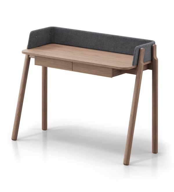 Консоль Basic 120*45 см (натуральный дуб, серый рогожка)
