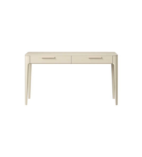 Консоль Type oak 2 ящика ширина 140 см (молочный)