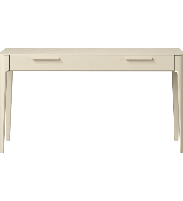 Консоль Type oak 2 ящика ширина 140 см (молочный)