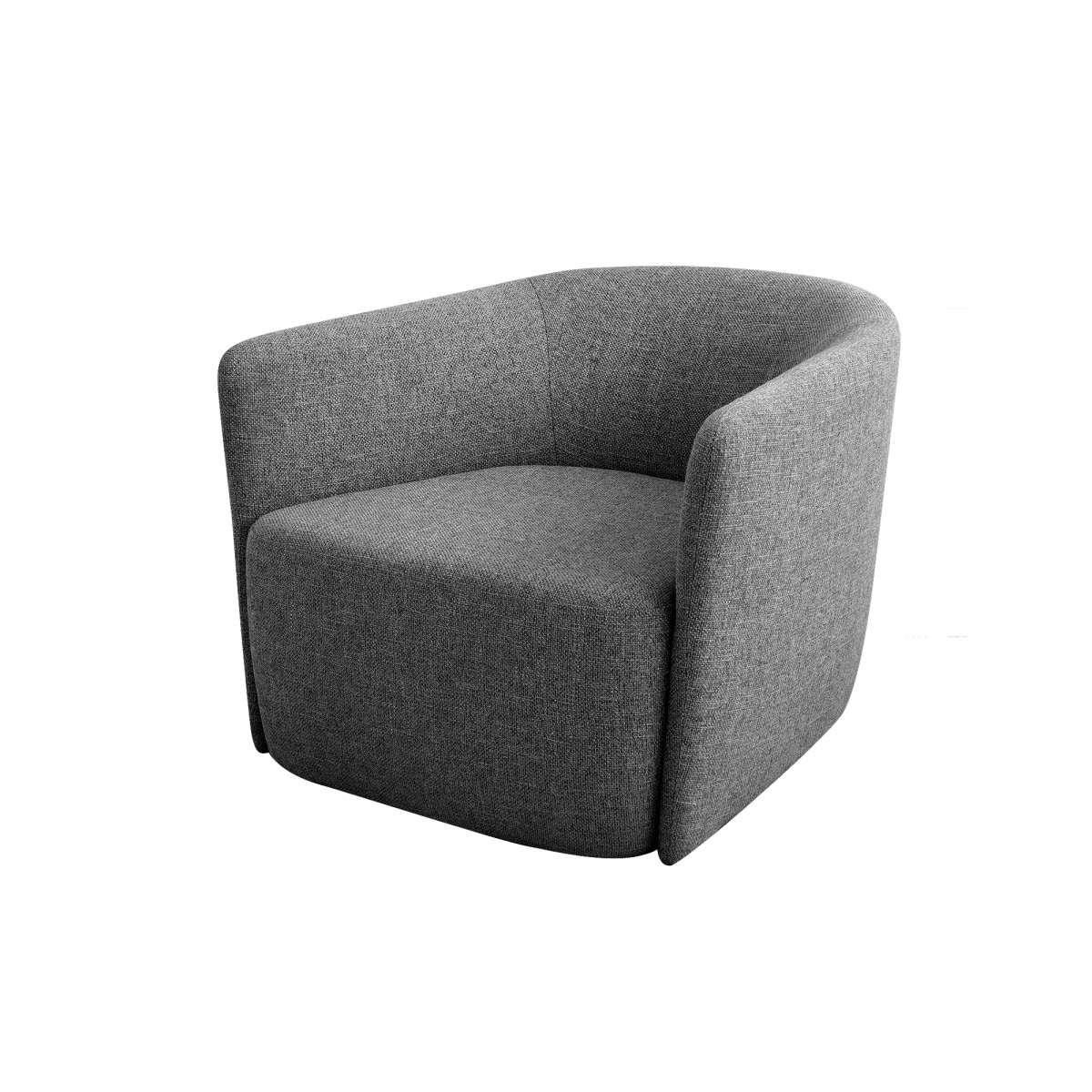 Кресло Ellipse E6.1 (серый, рогожка)