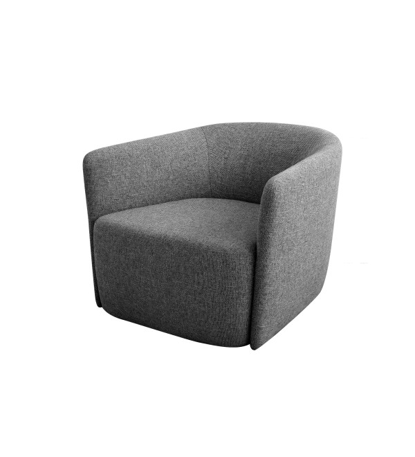 Кресло Ellipse E6.1 (серый, рогожка)