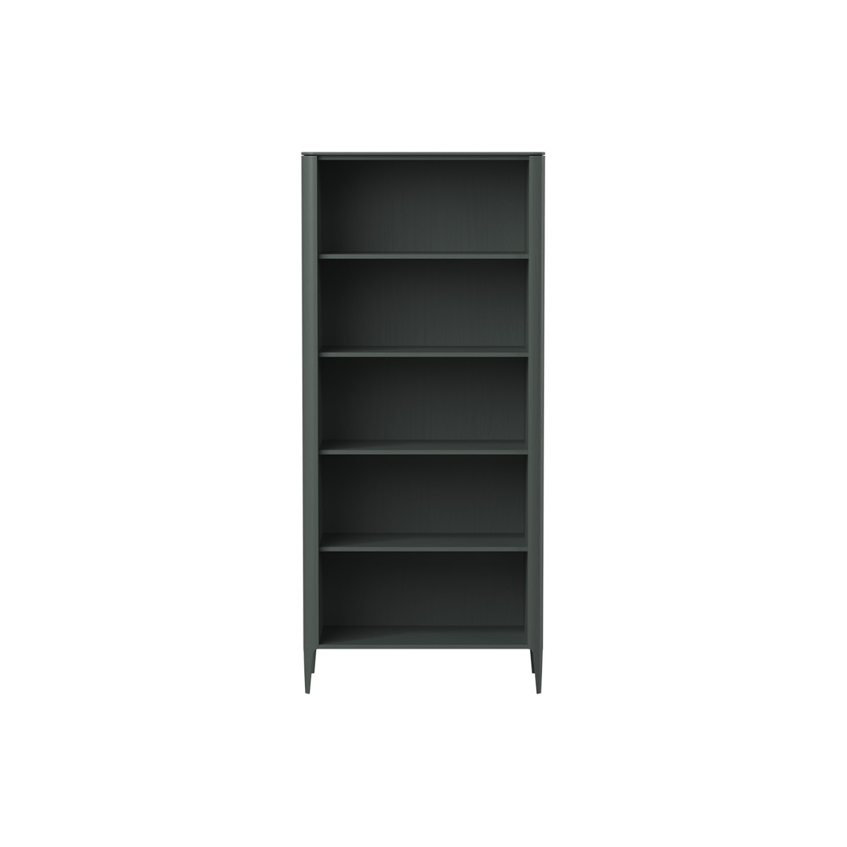 Стеллаж Type oak 200 см (темно-серый)