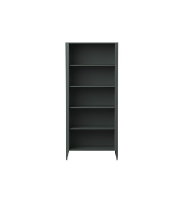 Стеллаж Type oak 200 см (темно-серый)