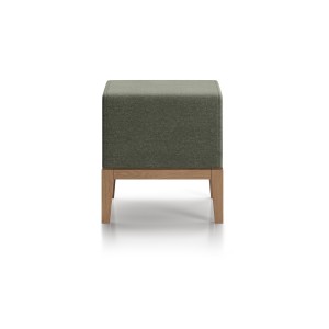 Пуф Fjord 40 см (оливковый Prime, бук)