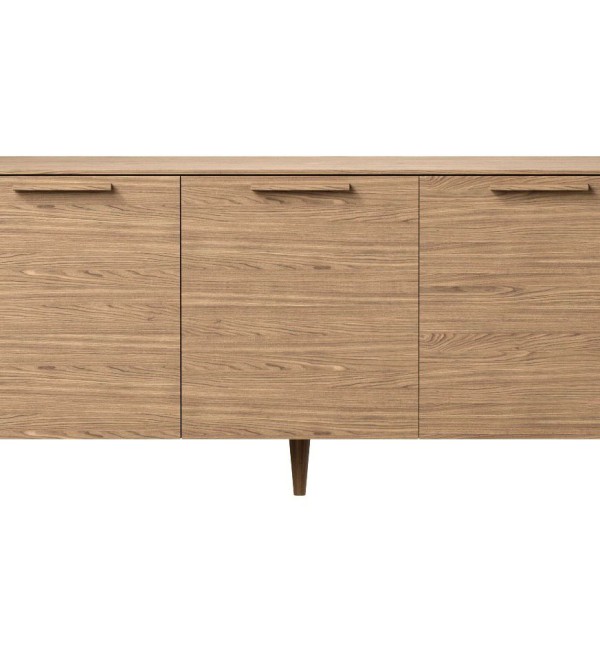 Тумба Type oak 3 двери ширина 160 см (натуральный дуб)