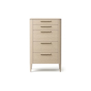 Комод Type oak высокии? 5 ящиков (беленый дуб)
