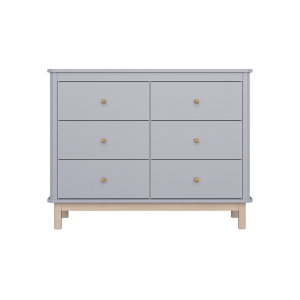Комод Classic 6 ящиков (серый)