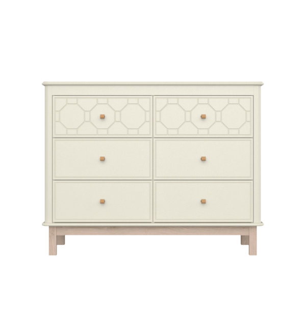 Комод Classic 6 ящиков с фрезеровкой 