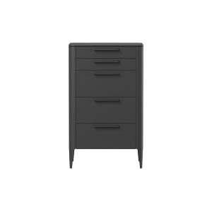 Комод Type oak высокии? 5 ящиков (черный)