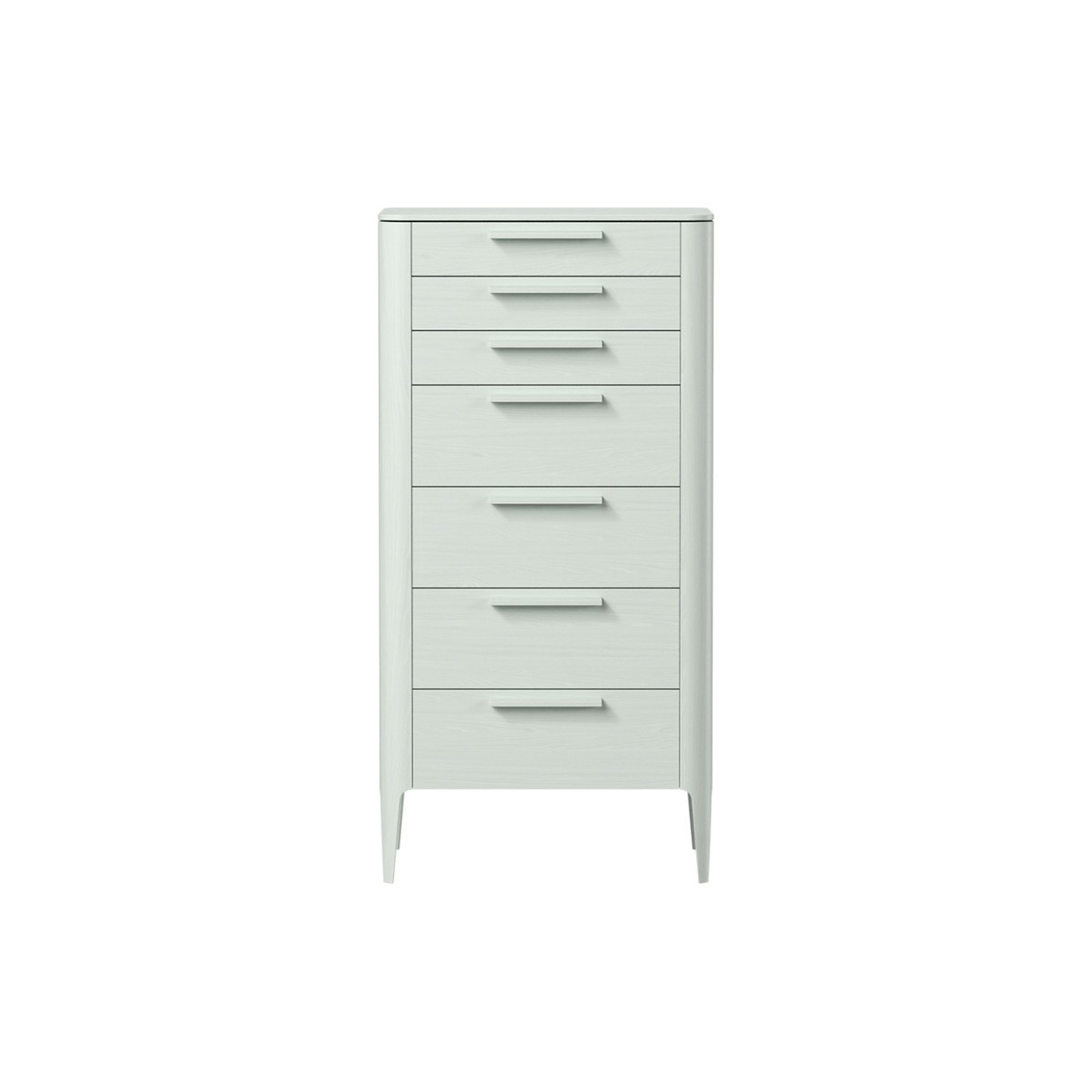 Комод Type oak высокии? 7 ящиков (белый)