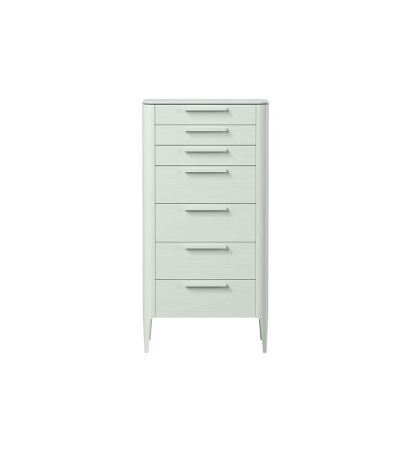 Комод Type oak высокии? 7 ящиков (белый)