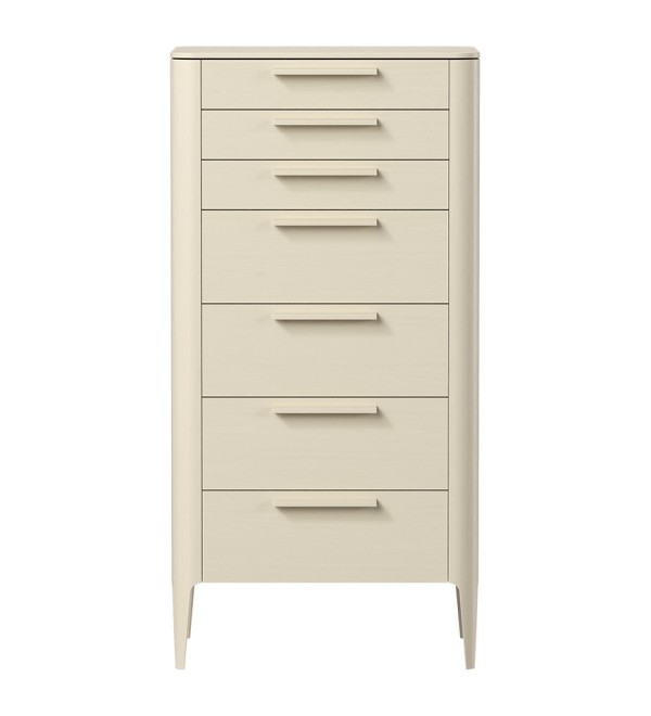 Комод Type oak высокии? 7 ящиков (молочный)