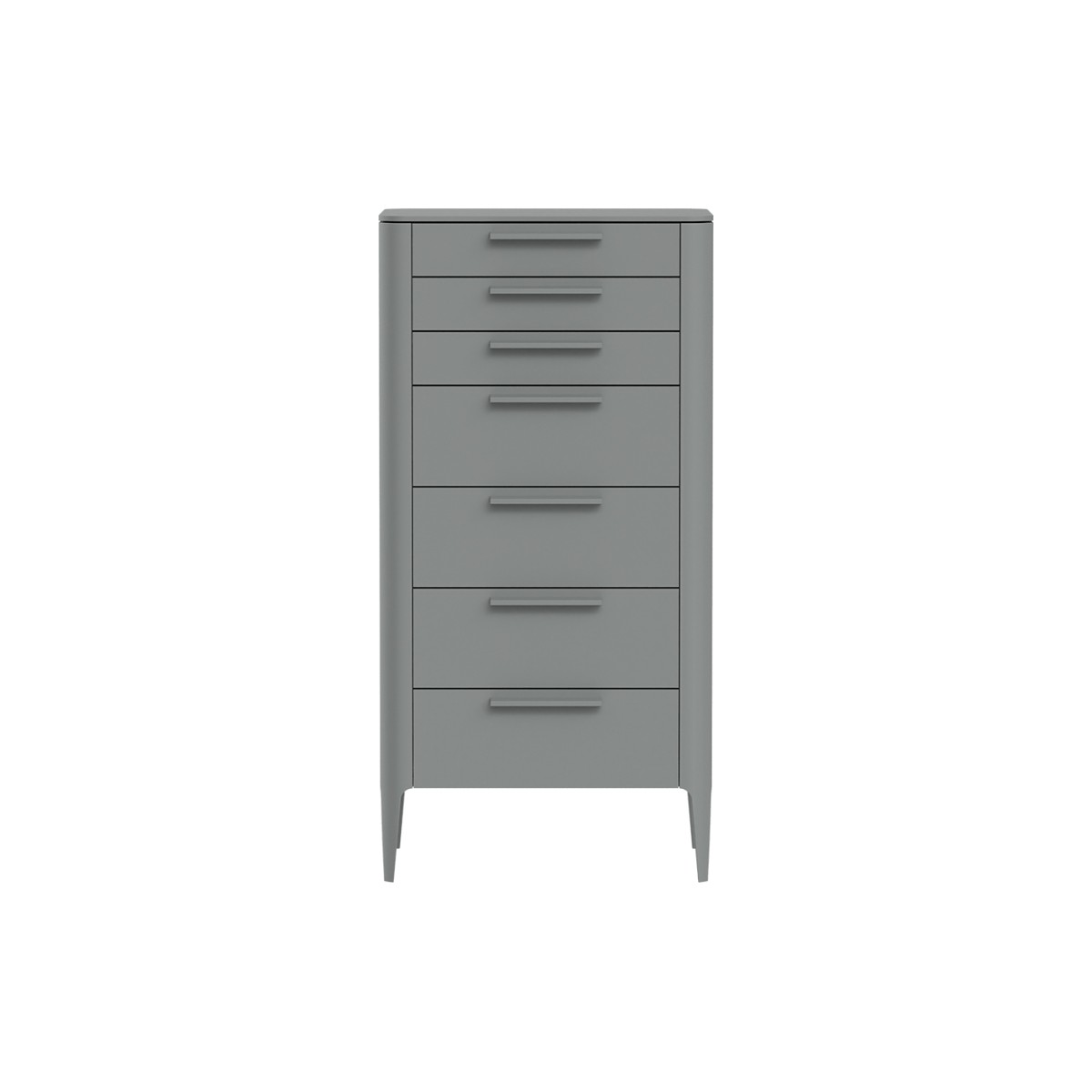 Комод Type высокии? 7 ящиков (серый)