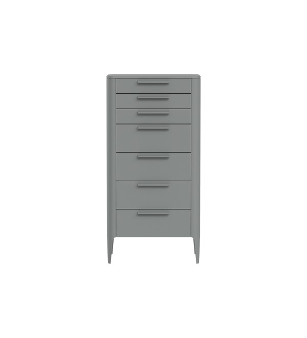 Комод Type высокии? 7 ящиков (серый)