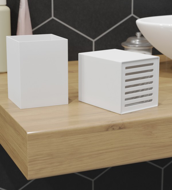 Стакан Box (нерж. белый)
