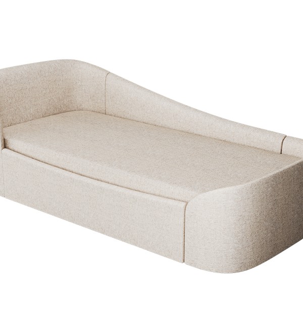 Чехол на матрас для дивана-кровати KIDI soft 90*200 см (бежевый, рогожка)