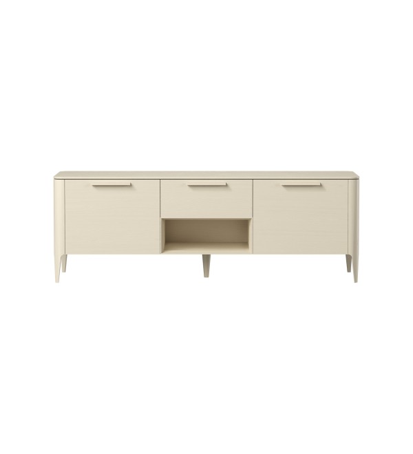 Тумба Type oak под ТВ ширина 160 см (молочный)