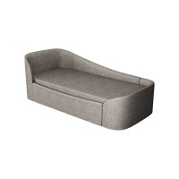 Чехол на матрас для дивана-кровати KIDI soft 90*200 см (коричневый, рогожка)