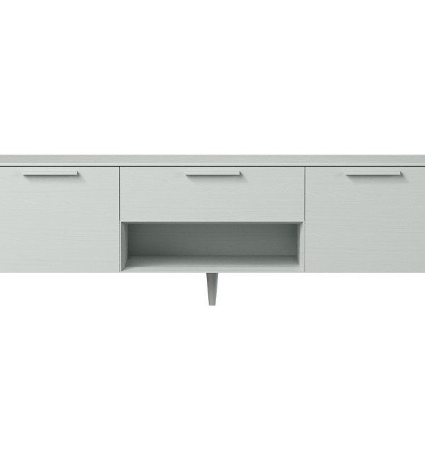 Тумба Type oak под ТВ ширина 180 см (светло-серый)