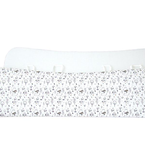 Мягкие бортики для кроватки KIDI soft 