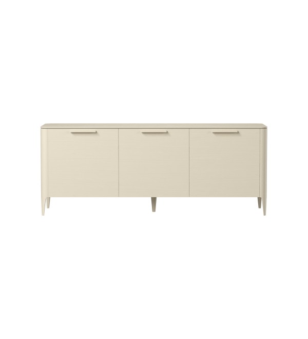 Тумба Type oak 3 двери ширина 180 см (дымка)