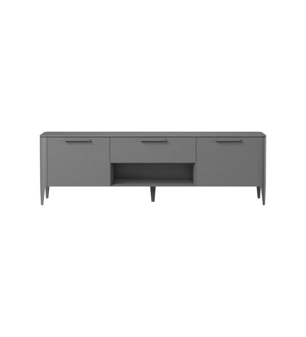 Тумба Type oak под ТВ ширина 180 см (серый)