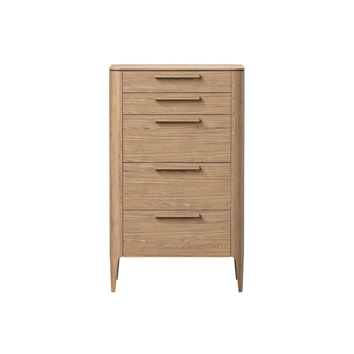 Комод Type oak высокии? 5 ящиков (натуральный дуб)