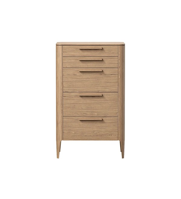 Комод Type oak высокии? 5 ящиков (натуральный дуб)