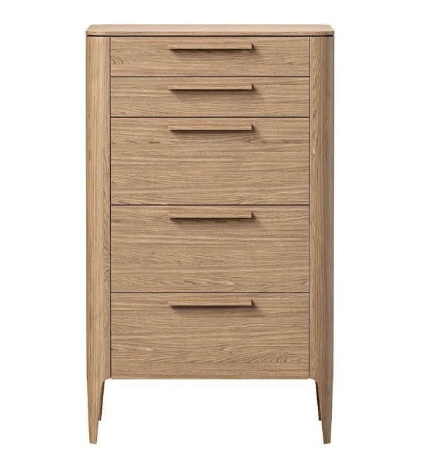 Комод Type oak высокии? 5 ящиков (натуральный дуб)