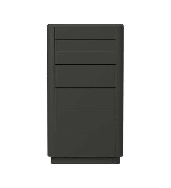 Комод Tammi высокии? 7 ящиков (черный)