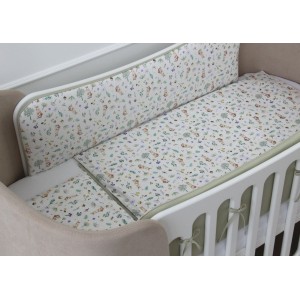 Мягкие бортики для кроватки KIDI soft 