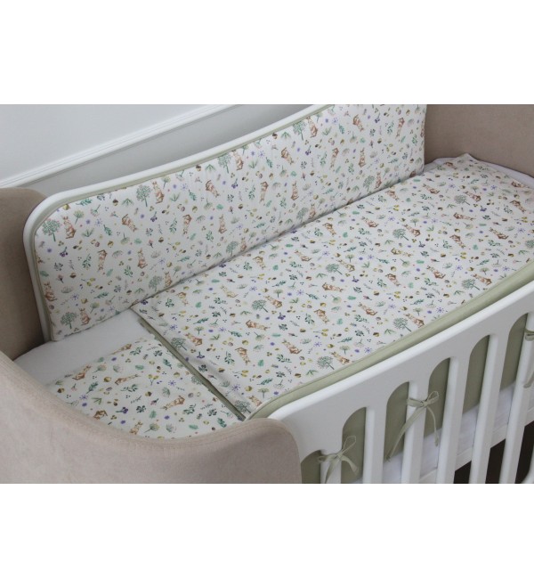 Мягкие бортики для кроватки KIDI soft 